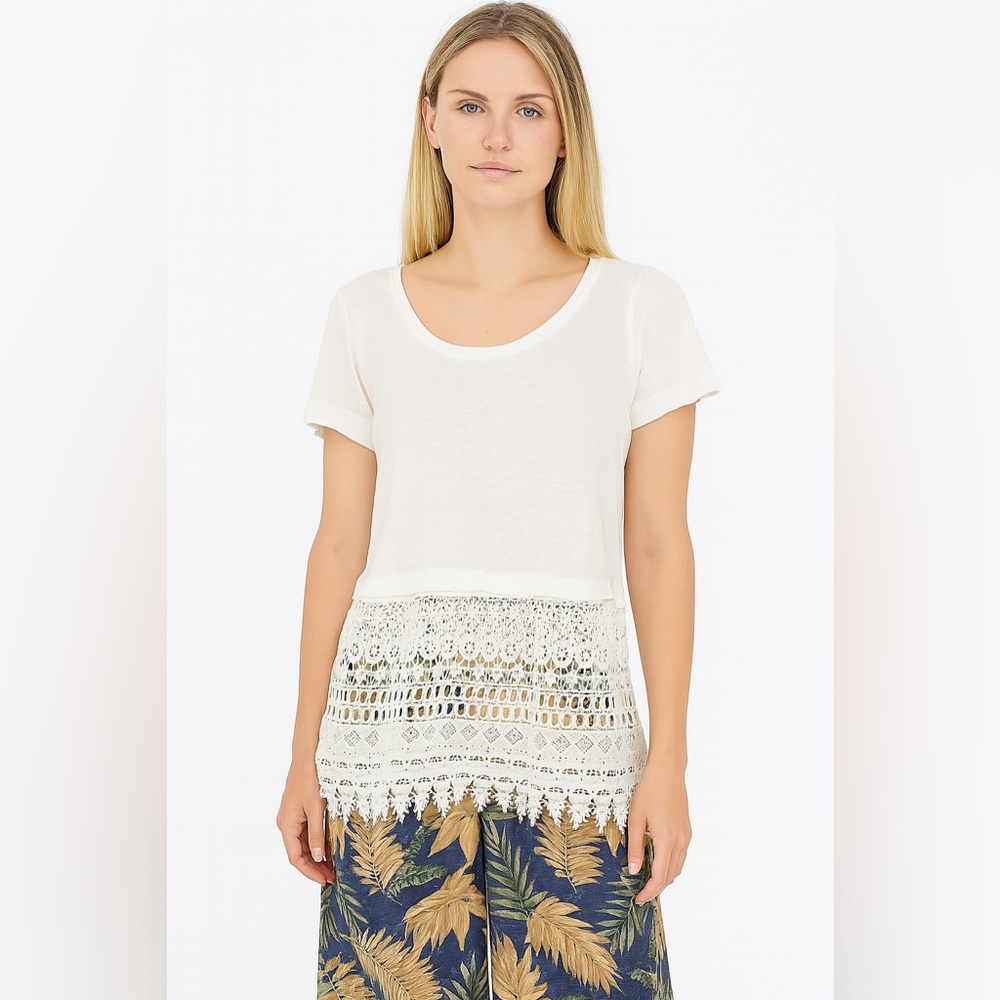 Club Monaco 100% Linen Top